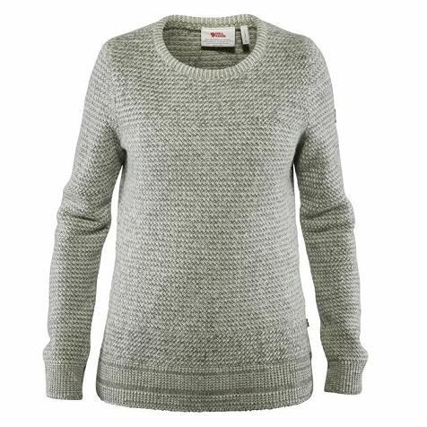 Fjallraven Tilbud Sweater Dame Övik Hvide KEWI51760